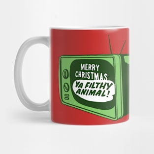 Merry Christmas Ya Filthy Animal! - Christmas Movies Quote Mug